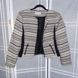 Calvin Klein womens zipper jacket blazer 12